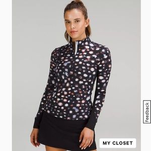 Lululemon Nulux half zip long sleeve shirt